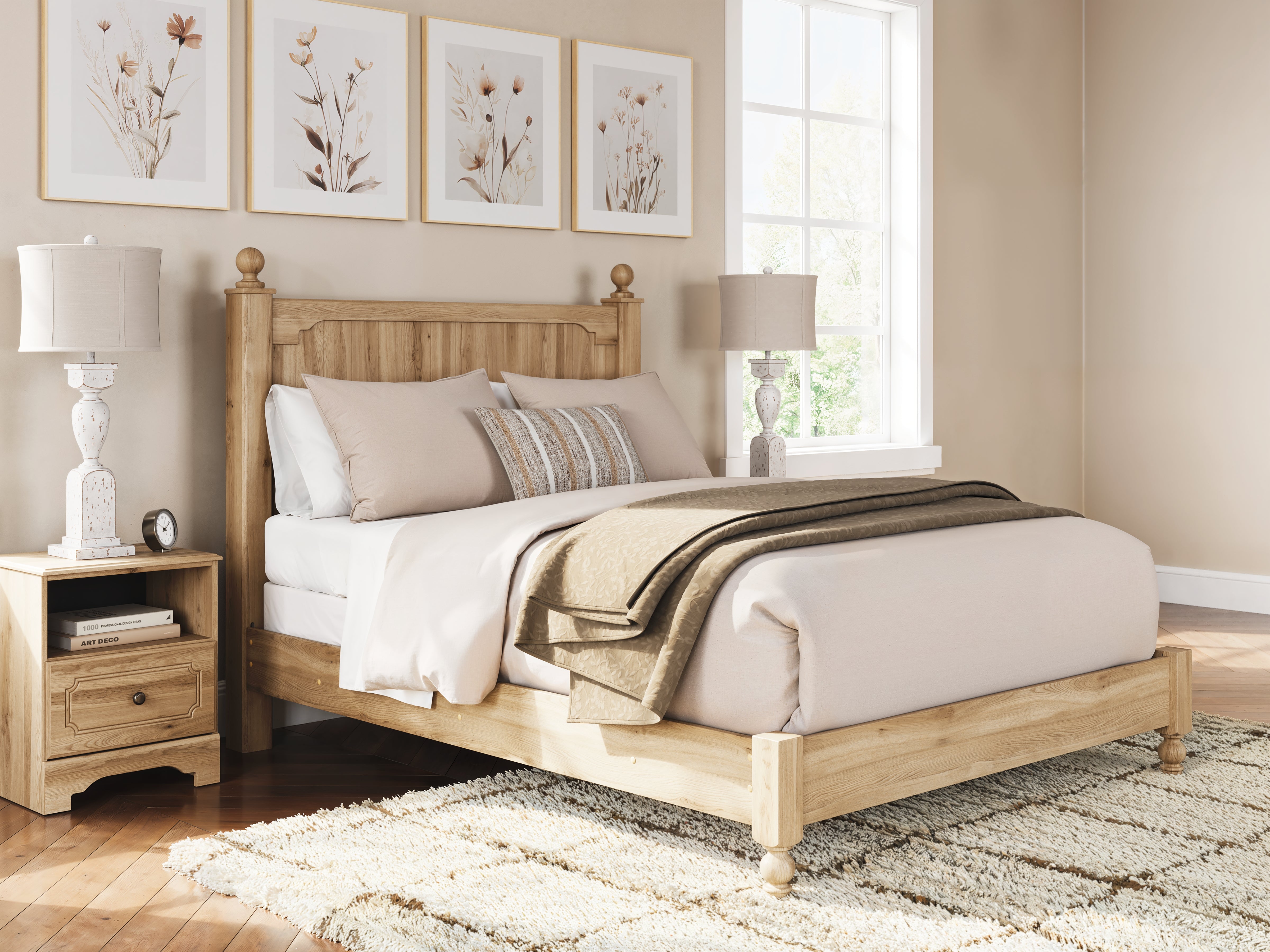 Furniture City Laplace - Ashley Furniture - Aleaport Bedroom - Queen Panel Bed - PCB1075B7