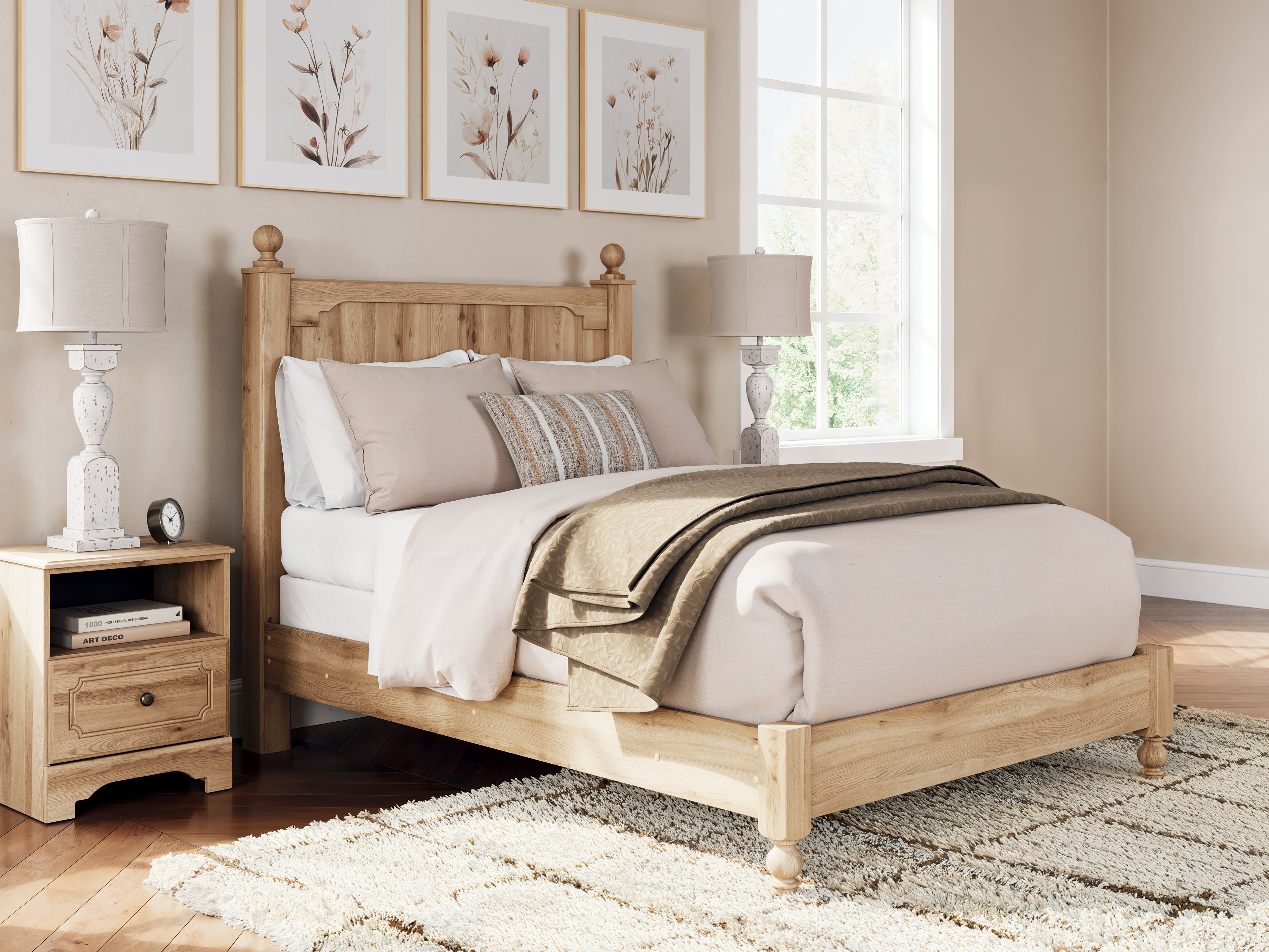 Furniture City Laplace - Ashley Furniture - Aleaport Bedroom - Full Panel Bed - PCB1075B4