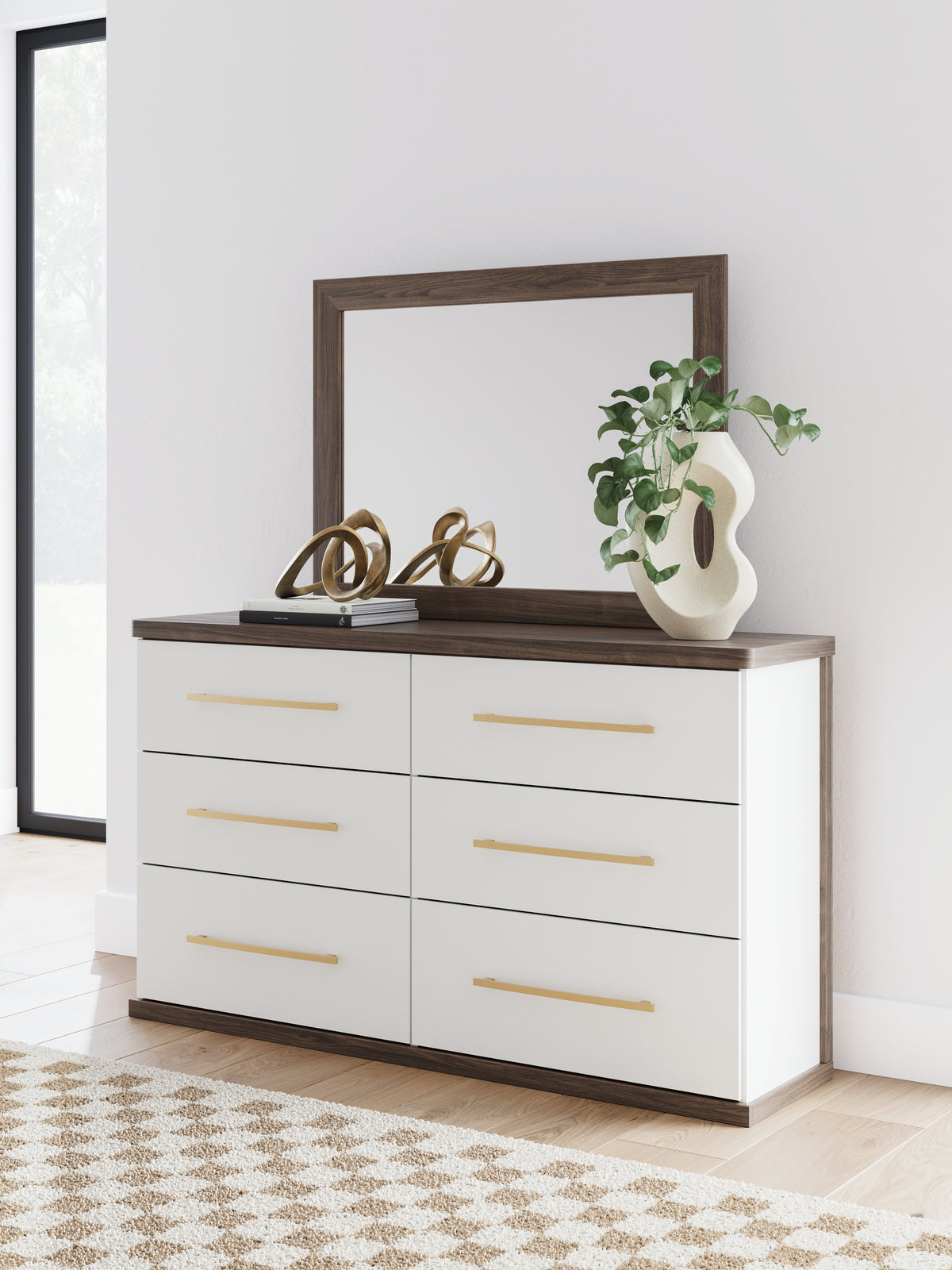 Furniture City Laplace - Ashley Furniture - Kendanport Bedroom - Dresser and Mirror - PCB1108B1