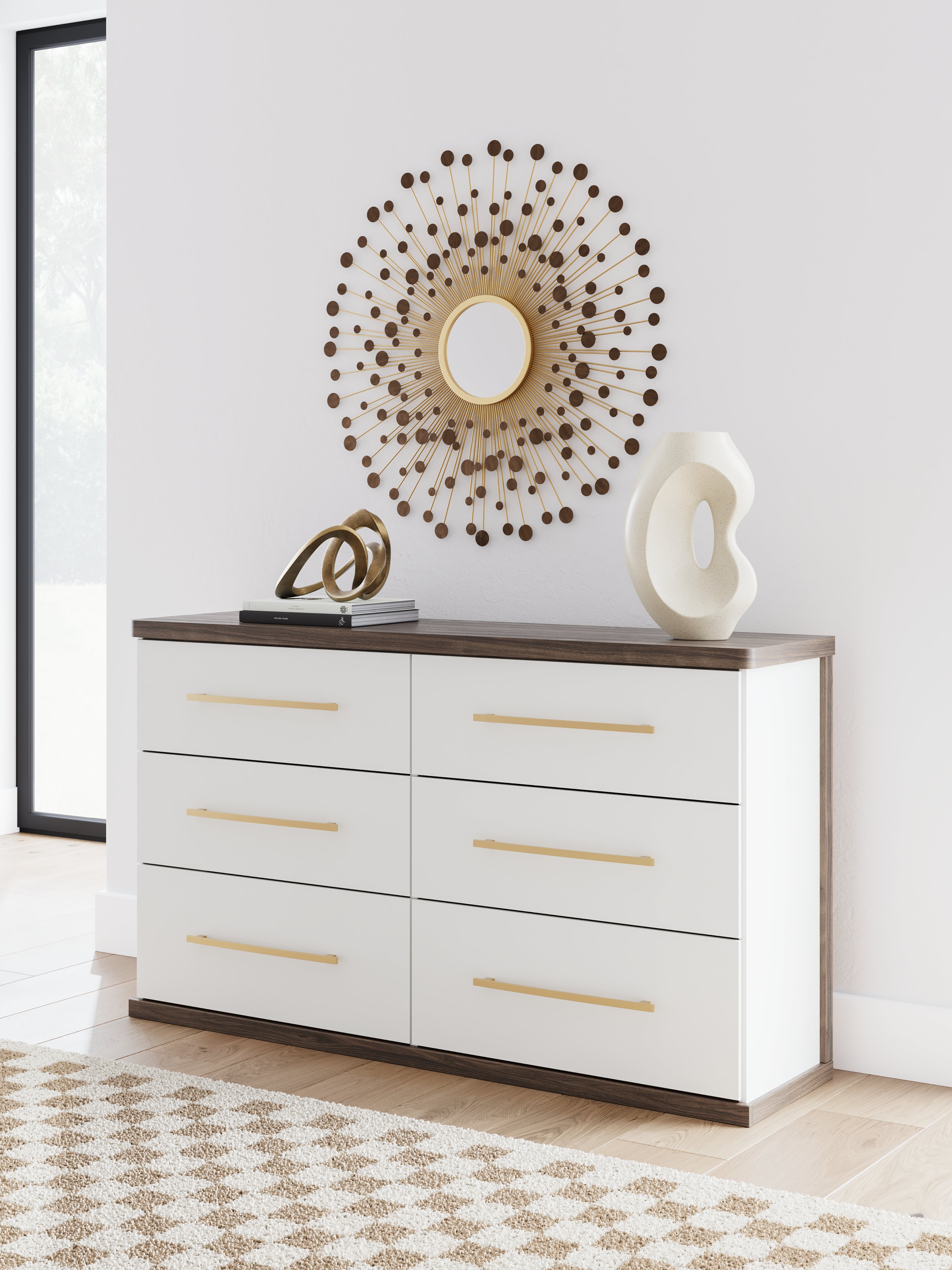 Furniture City Laplace - Ashley Furniture - Kendanport Bedroom - Six Drawer Dresser - PCB1108-31