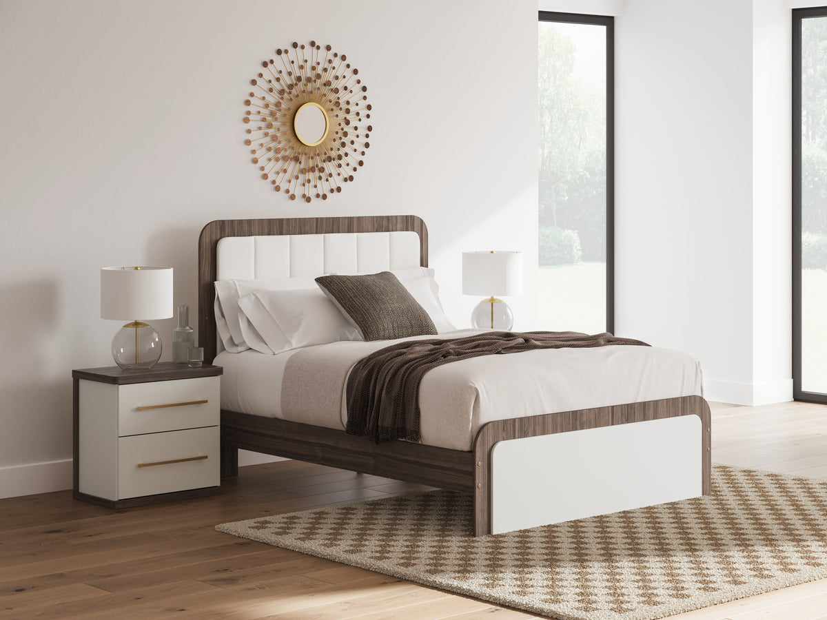 Furniture City Laplace - Ashley Furniture - Kendanport Queen Upholstered Bed - Queen Upholstered Bed - PCB1108B7