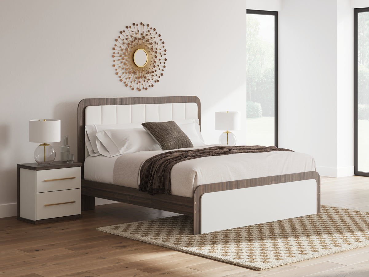 Furniture City Laplace - Ashley Furniture - Kendanport King Upholstered Bed - King Upholstered Bed - PCB1108B8