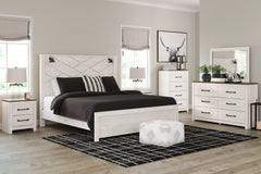 Furniture City Laplace - Ashley Furniture - Gerridan King Panel Bed, Dresser, Mirror, Chest and 2 Nightstands - King Panel Bed, Dresser, Mirror, Chest and 2 Nightstands - B1190B28