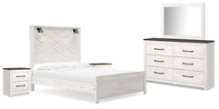 Furniture City Laplace - Ashley Furniture - Gerridan Queen Panel Bed, Dresser, Mirror, and 2 Nightstands - Queen Panel Bed, Dresser, Mirror, and 2 Nightstands - B1190B17