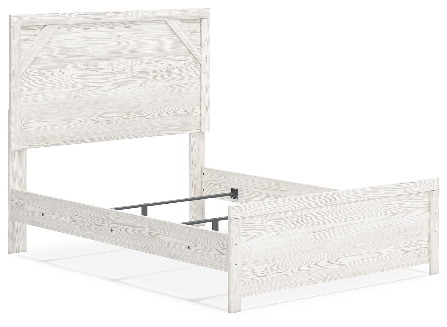 Furniture City Laplace - Ashley Furniture - Gerridan Bedroom - Full Panel Bed / White/Gray - B1190B4
