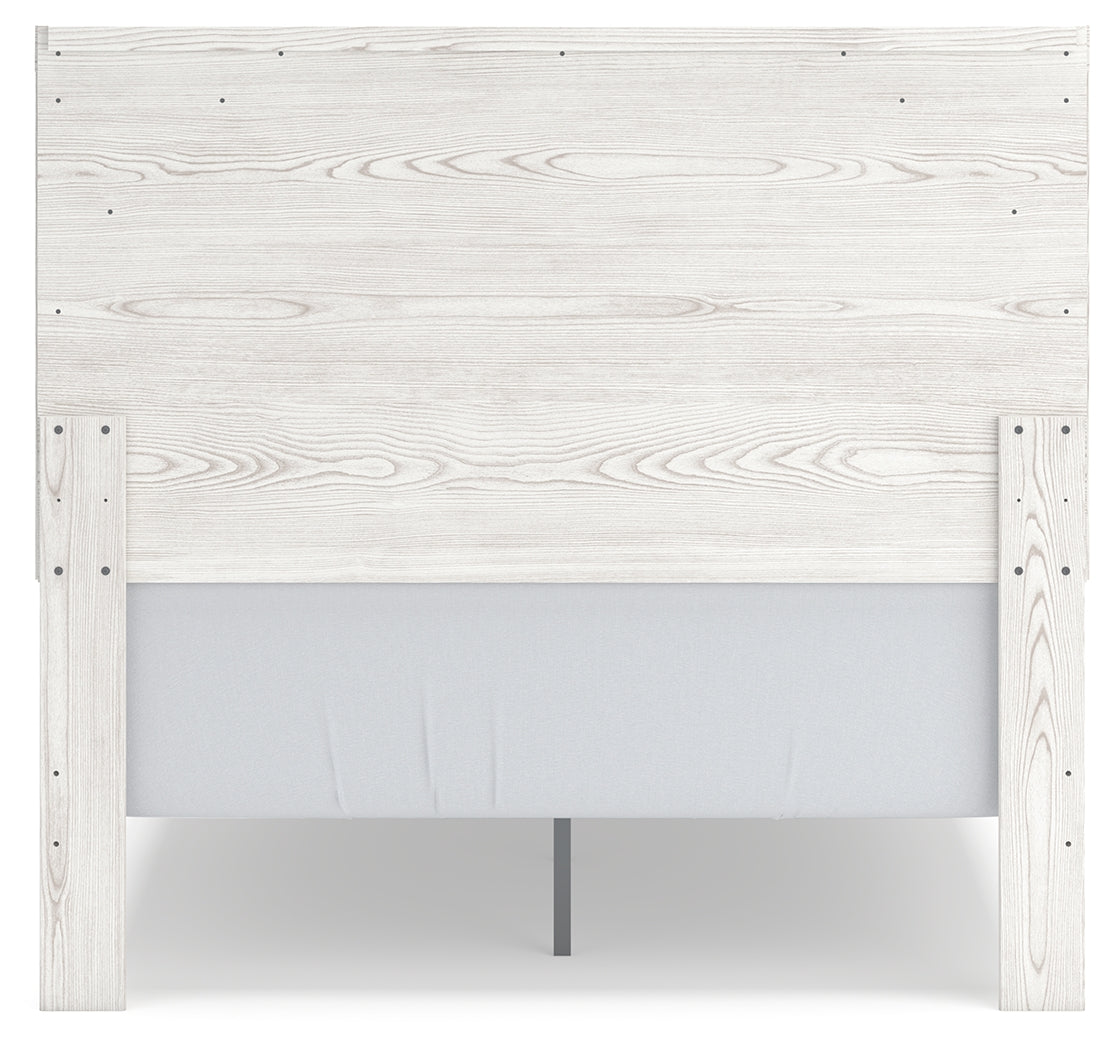 Furniture City Laplace - Ashley Furniture - Gerridan Bedroom - Full Panel Bed / White/Gray - B1190B4