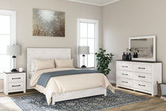 Furniture City Laplace - Ashley Furniture - Gerridan Bedroom - Six Drawer Dresser / White/Gray - B1190-31