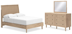Furniture City Laplace - Ashley Furniture - Cielden Full Panel Bed, Dresser and Mirror - Full Panel Bed, Dresser and Mirror / Two-tone - B1199B7