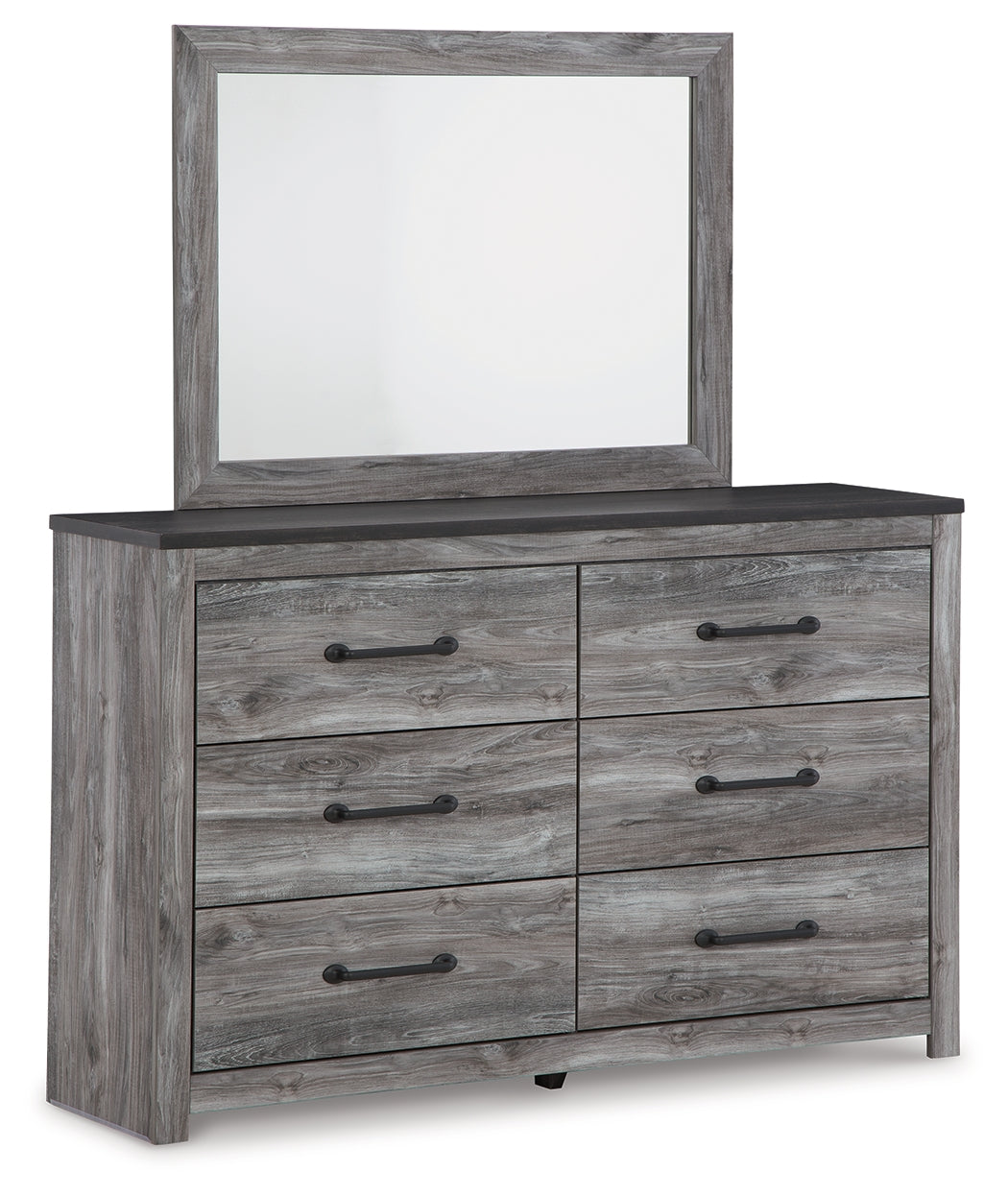 Furniture City Laplace - Ashley Furniture - Bronyan Bedroom - Dresser and Mirror / Dark Gray - B1290B1