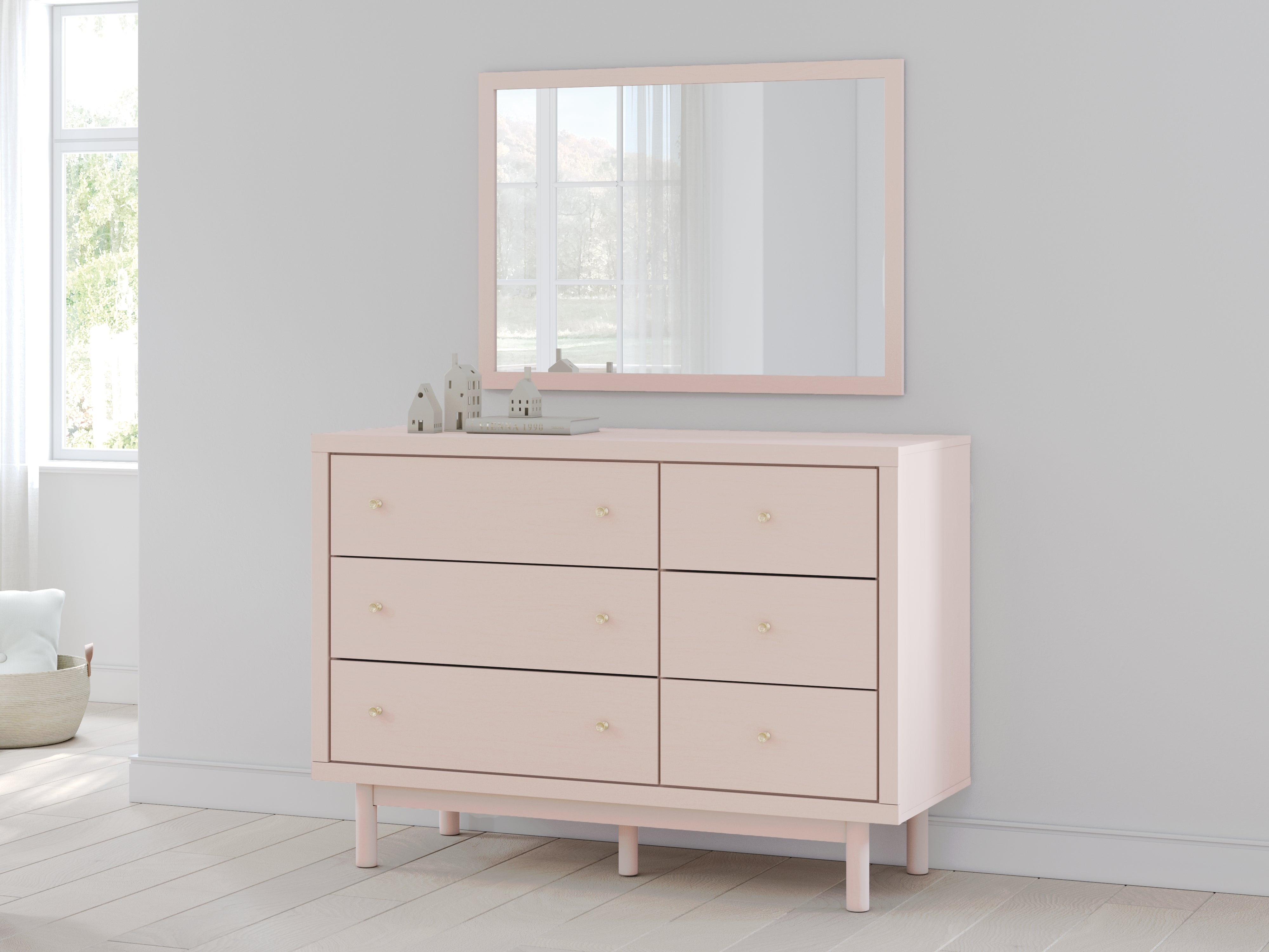 Furniture City Laplace - Ashley Furniture - Wistenpine Dresser and Mirror - Dresser and Mirror - B1323B1