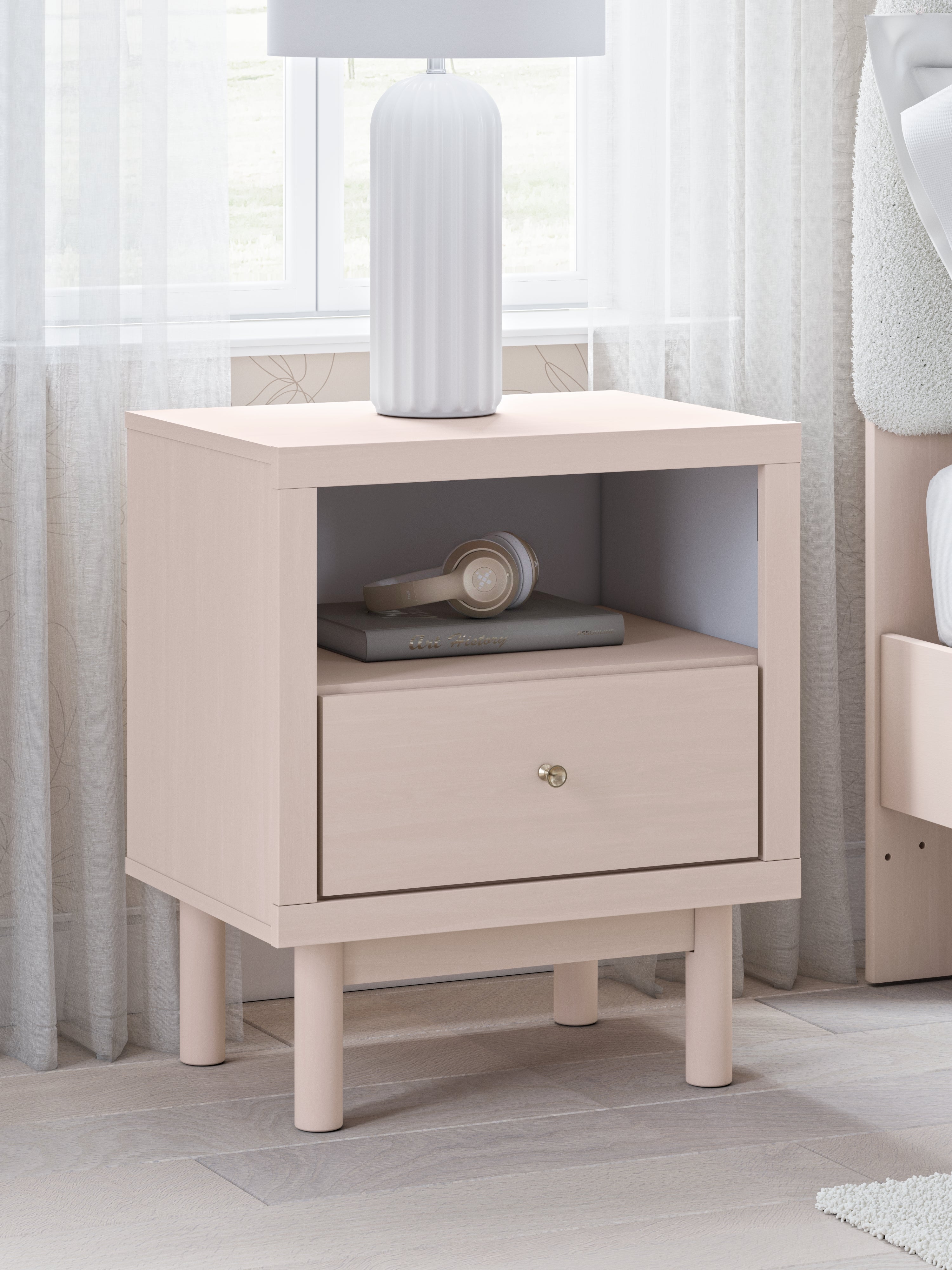 Furniture City Laplace - Ashley Furniture - Wistenpine Bedroom - One Drawer Night Stand - B1323-91