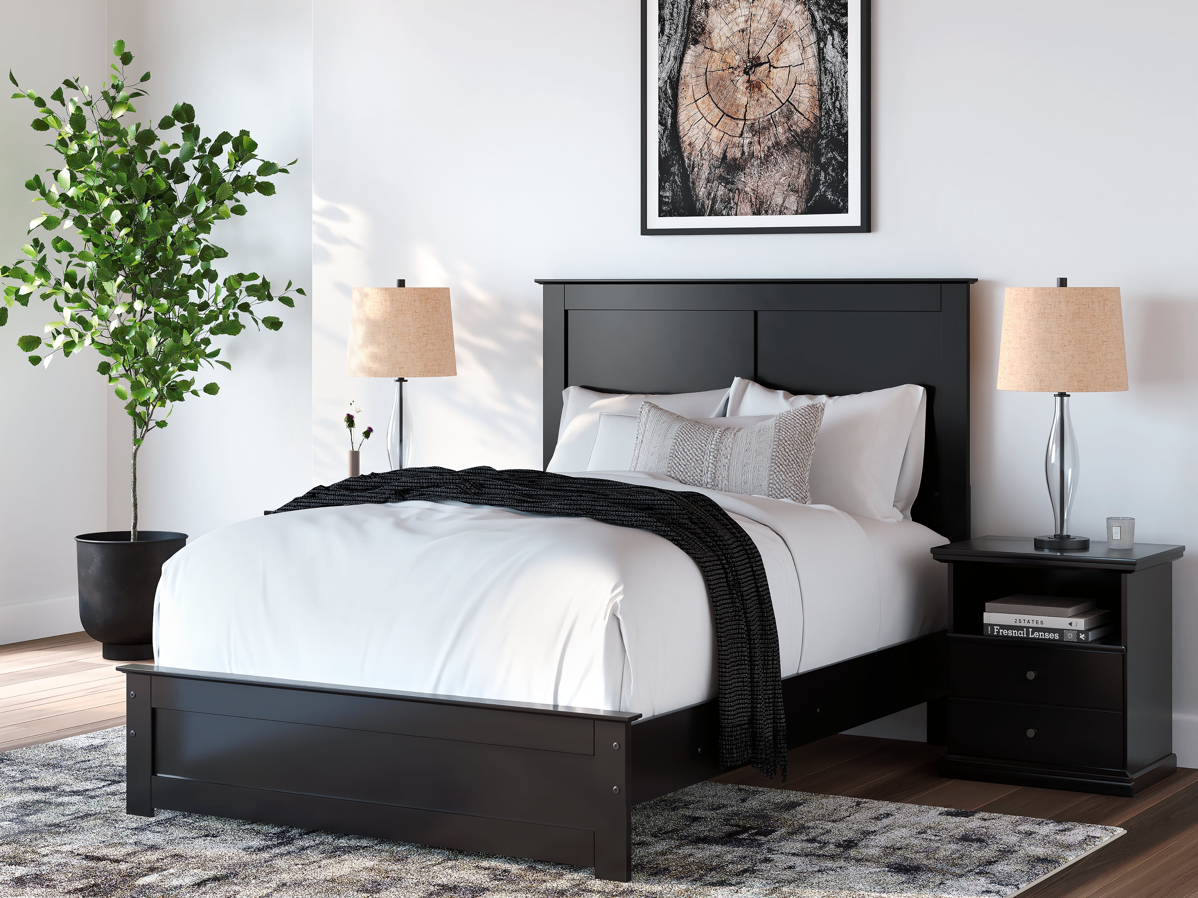 Furniture City Laplace - Ashley Furniture - Maribel Bedroom - Full Panel Bed - B138B52