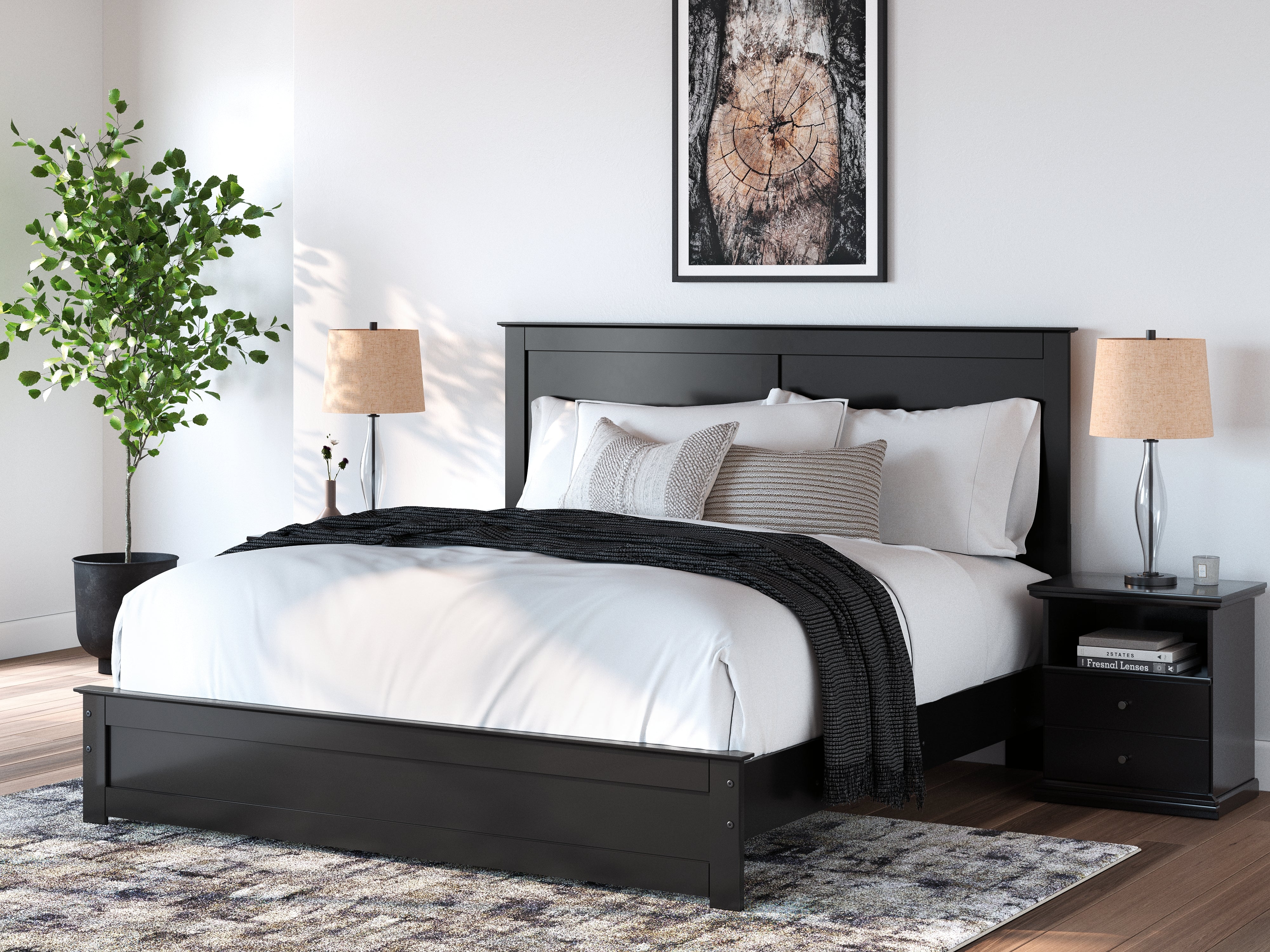 Furniture City Laplace - Ashley Furniture - Maribel Bedroom - King Panel Bed - B138B57