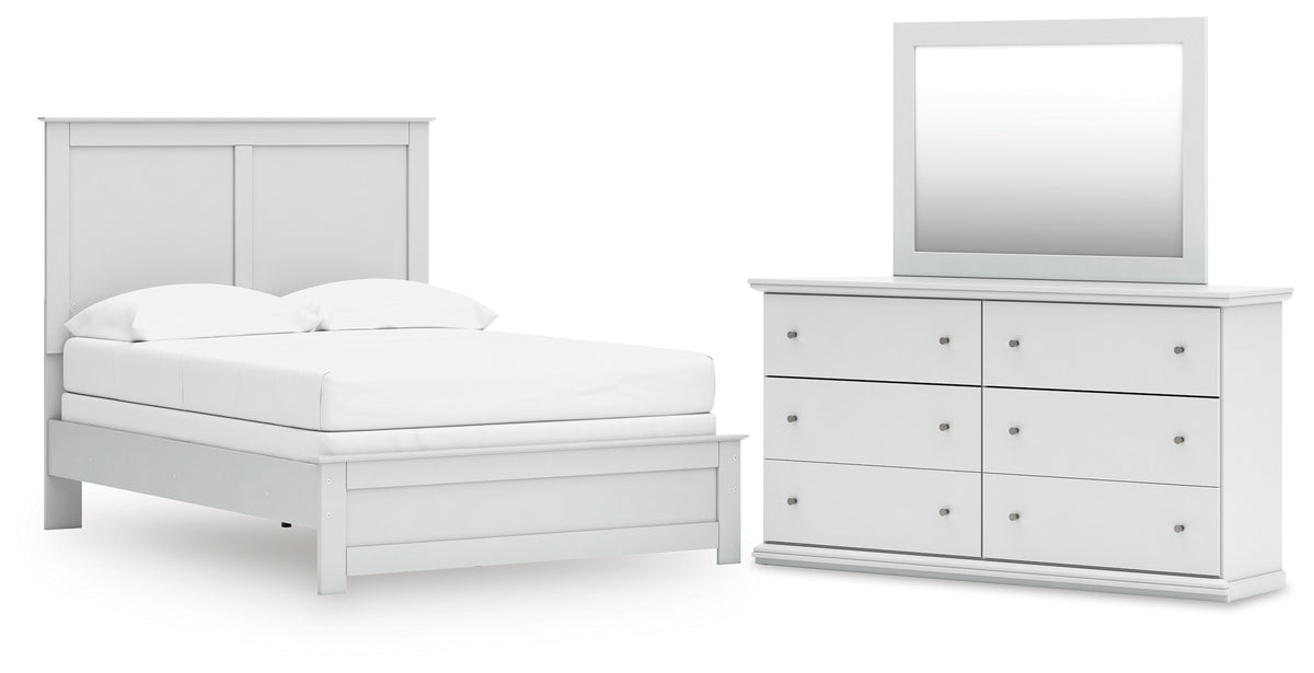 Furniture City Laplace - Ashley Furniture - Bostwick Shoals Full Panel Bed, Dresser and Mirror - Full Panel Bed, Dresser and Mirror - B139B48