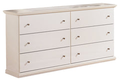 Furniture City Laplace - Ashley Furniture - Bostwick Shoals Bedroom - Six Drawer Dresser / White - B139-31