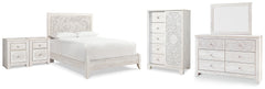 Furniture City Laplace - Ashley Furniture - Paxberry Queen Panel Bed, Dresser, Mirror, Chest and 2 Nightstands - Queen Panel Bed, Dresser, Mirror, Chest and 2 Nightstands - B181B36
