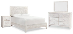 Furniture City Laplace - Ashley Furniture - Paxberry Queen Panel Bed, Dresser, Mirror and Nightstand - Queen Panel Bed, Dresser, Mirror and Nightstand - B181B16
