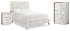 Furniture City Laplace - Ashley Furniture - Paxberry Queen Panel Bed, Chest and Nightstand - Queen Panel Bed, Chest and Nightstand - B181B28