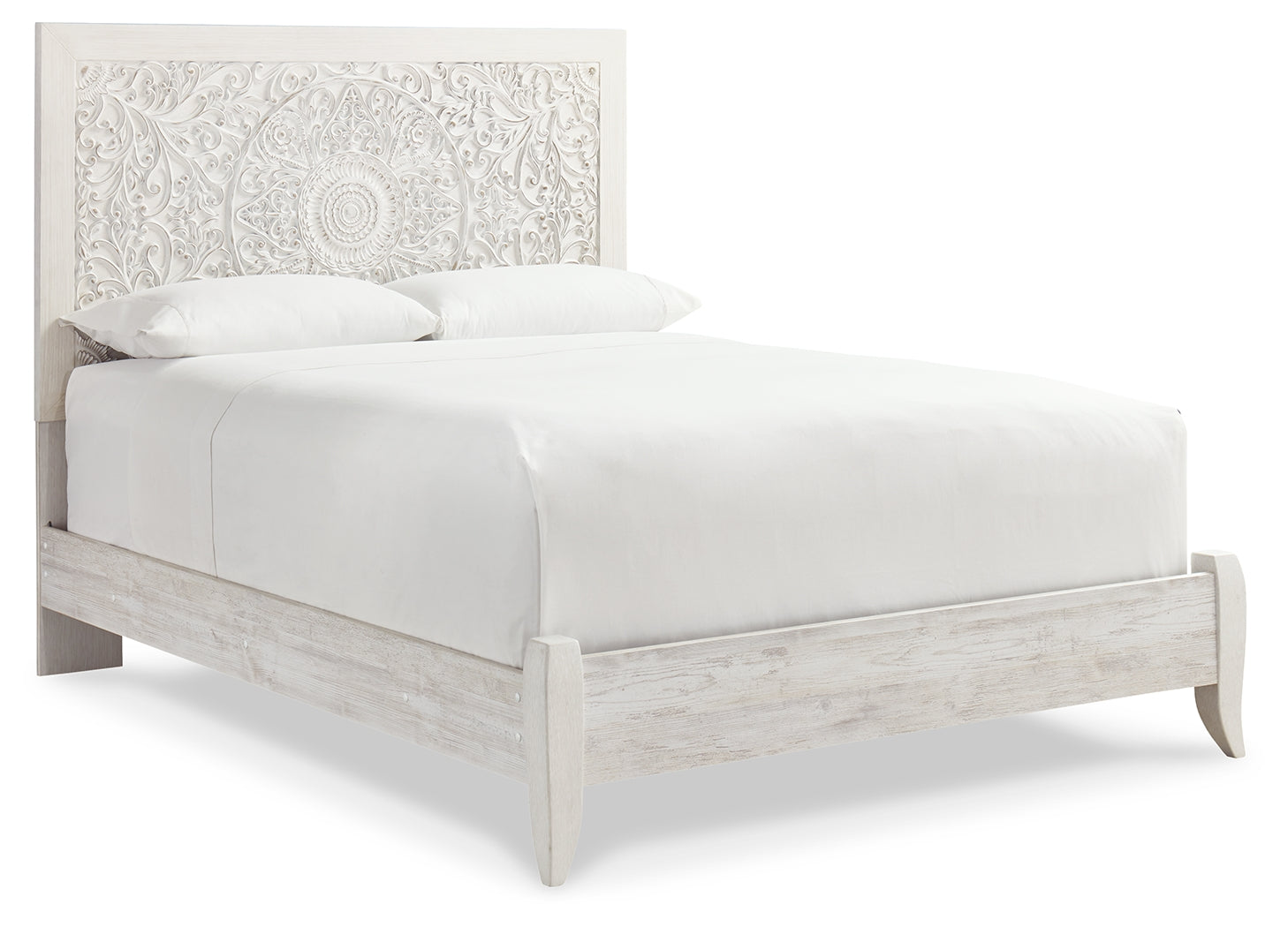 Furniture City Laplace - Ashley Furniture - Paxberry Bedroom - Queen Panel Bed / Whitewash - B181B6