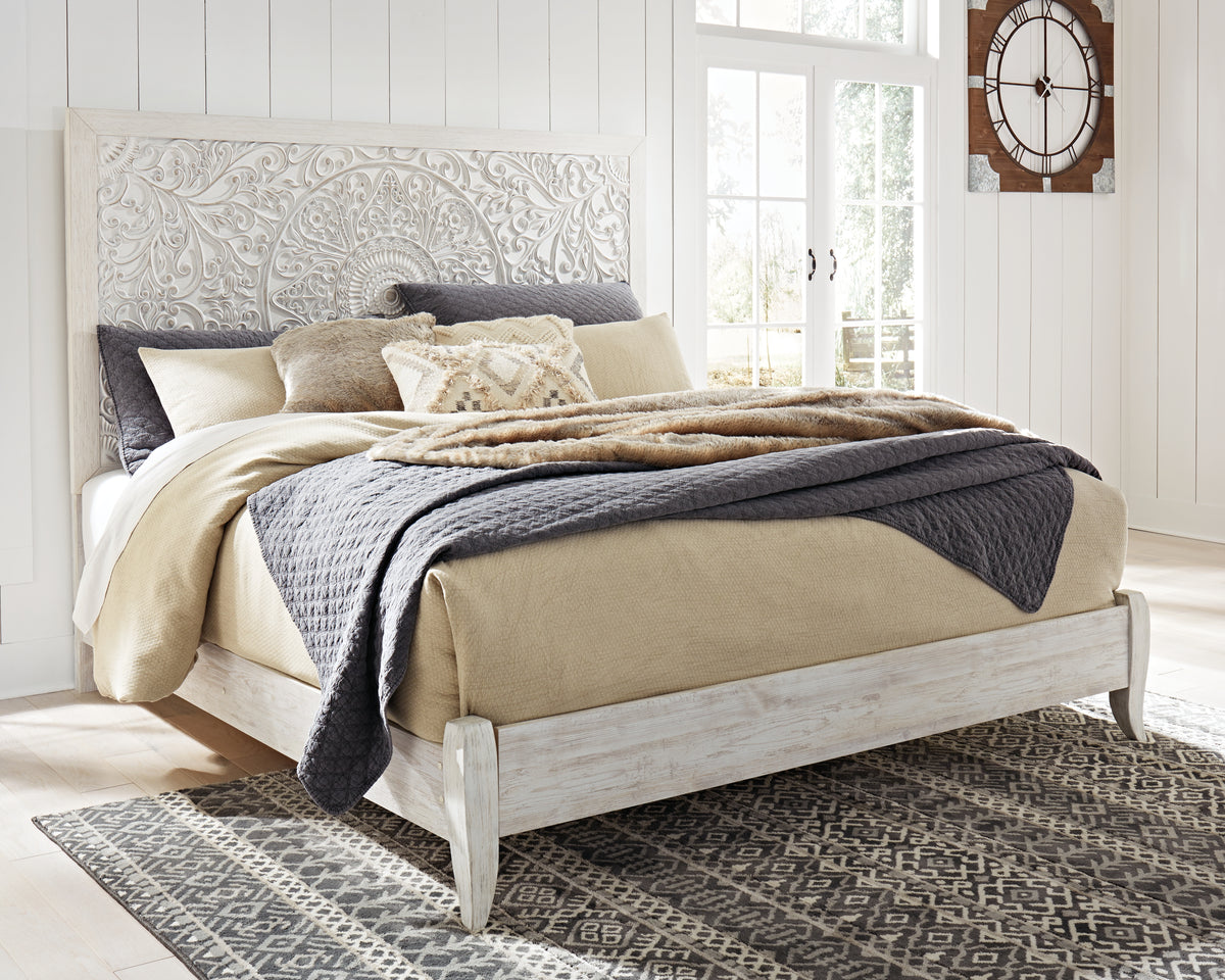Furniture City Laplace - Ashley Furniture - Paxberry King Panel Bed - King Panel Bed - B181B10