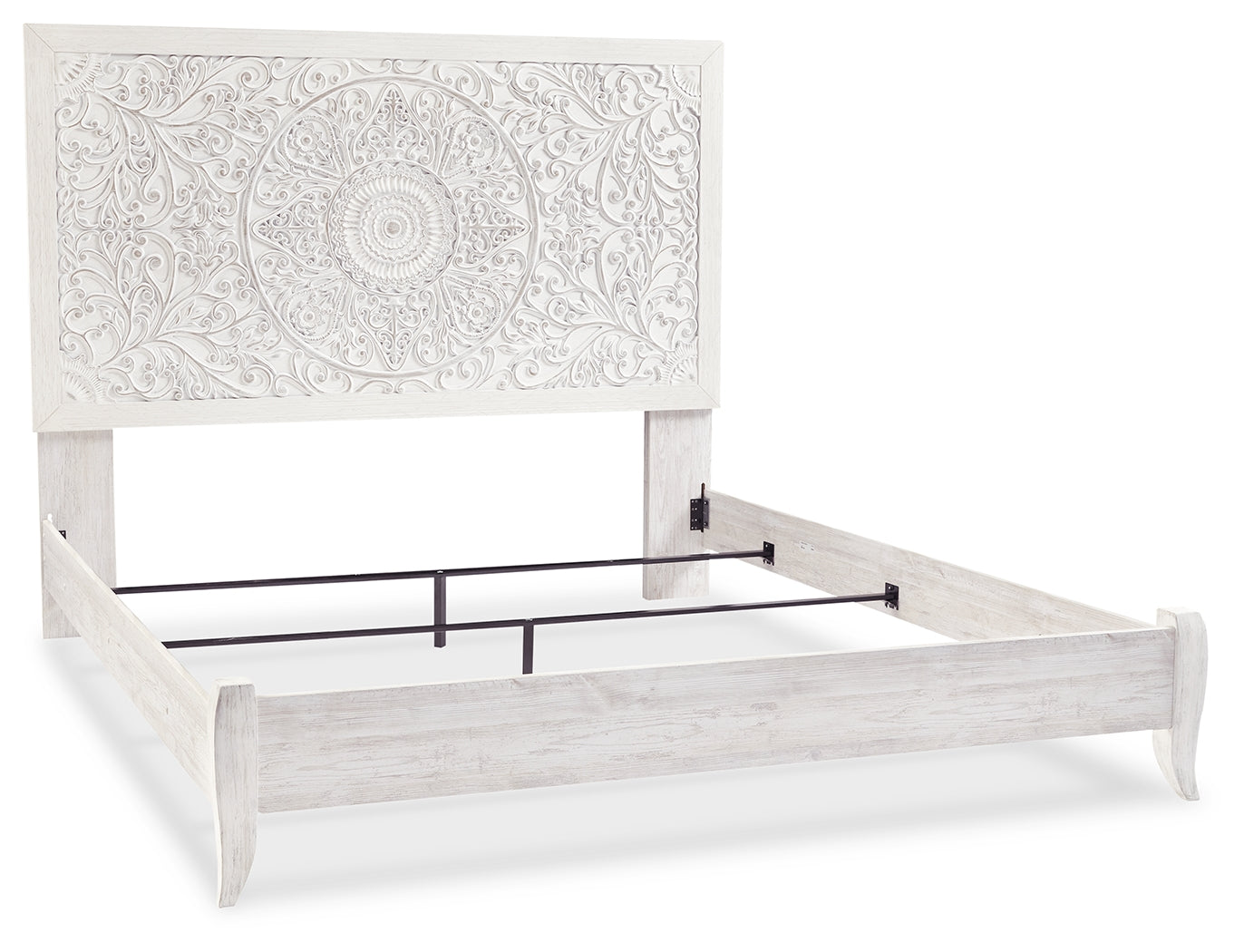 Furniture City Laplace - Ashley Furniture - Paxberry Bedroom - King Panel Bed / Whitewash - B181B10