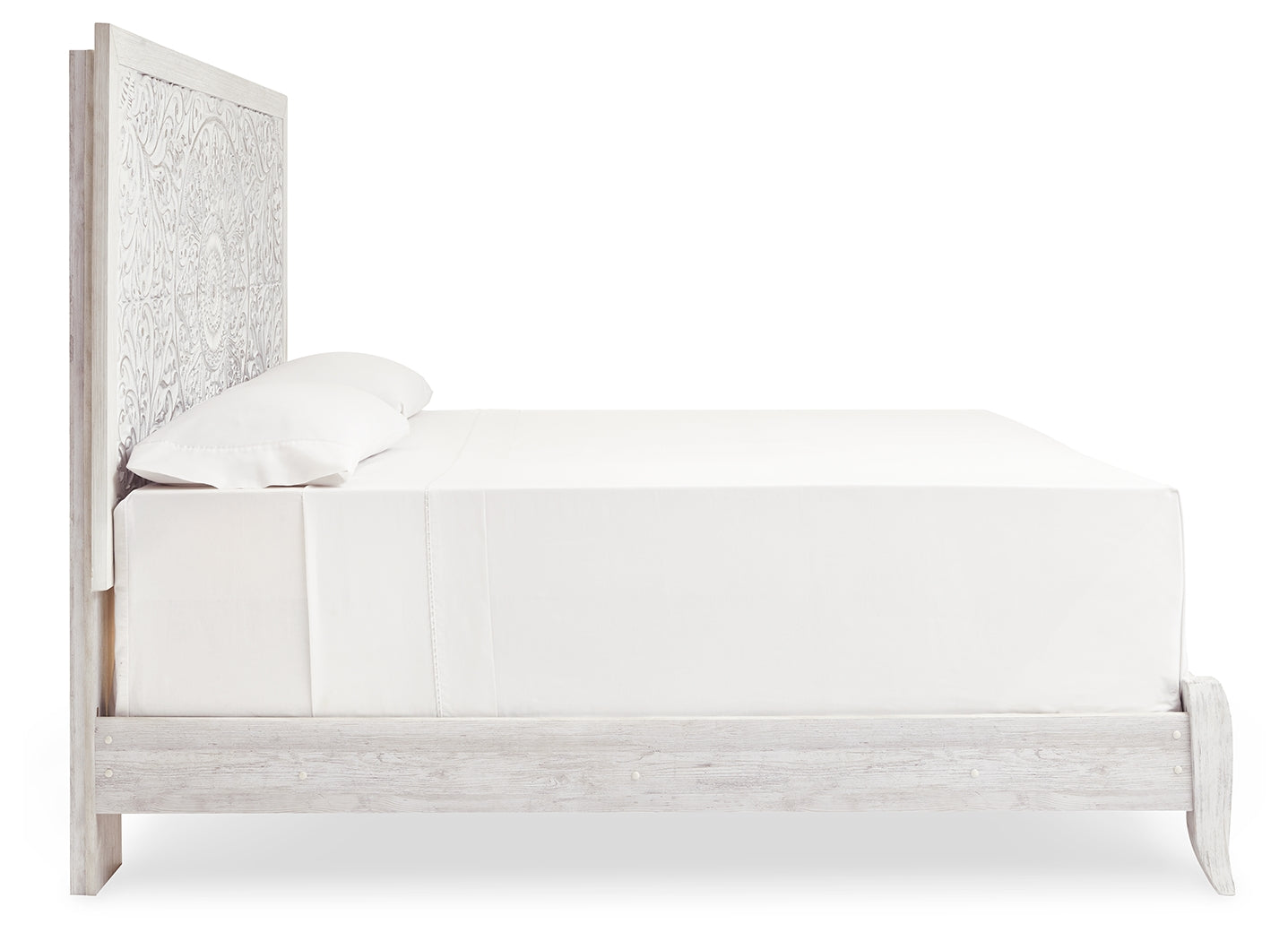 Furniture City Laplace - Ashley Furniture - Paxberry Bedroom - King Panel Bed / Whitewash - B181B10