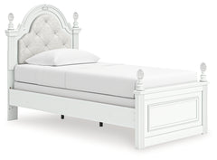 Kozlani Twin Upholstered Panel Bed