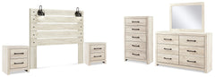 Furniture City Laplace - Ashley Furniture - Cambeck Queen Panel Headboard, Dresser, Mirror, Chest and 2 Nightstands - Queen Panel Headboard, Dresser, Mirror, Chest and 2 Nightstands - B192B82