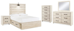 Furniture City Laplace - Ashley Furniture - Cambeck Full Panel Bed, Dresser, Chest and Nightstand - Full Panel Bed, Dresser, Chest and Nightstand - B192B85