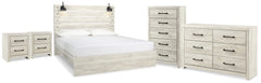 Furniture City Laplace - Ashley Furniture - Cambeck King Panel Bed, Dresser, Chest and 2 Nightstands - King Panel Bed, Dresser, Chest and 2 Nightstands - B192B112