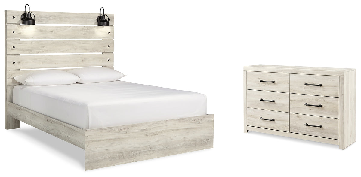 Furniture City Laplace - Ashley Furniture - Cambeck Queen Panel Bed and Dresser - Queen Panel Bed and Dresser - B192B87
