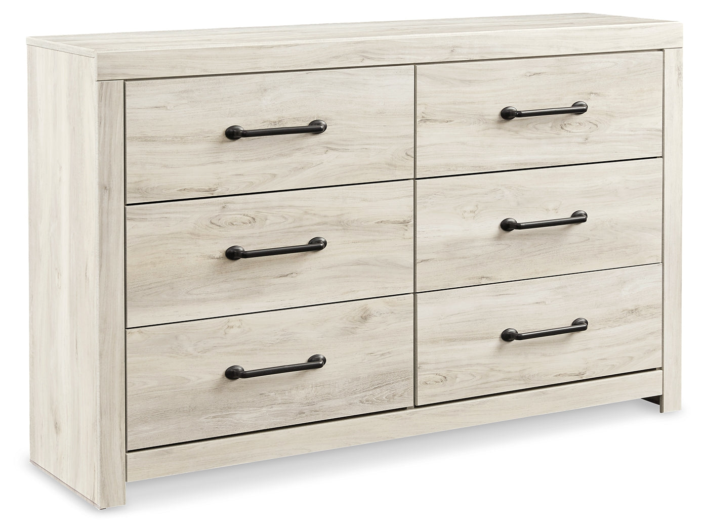 Furniture City Laplace - Ashley Furniture - Cambeck Bedroom - Six Drawer Dresser / Whitewash - B192-31