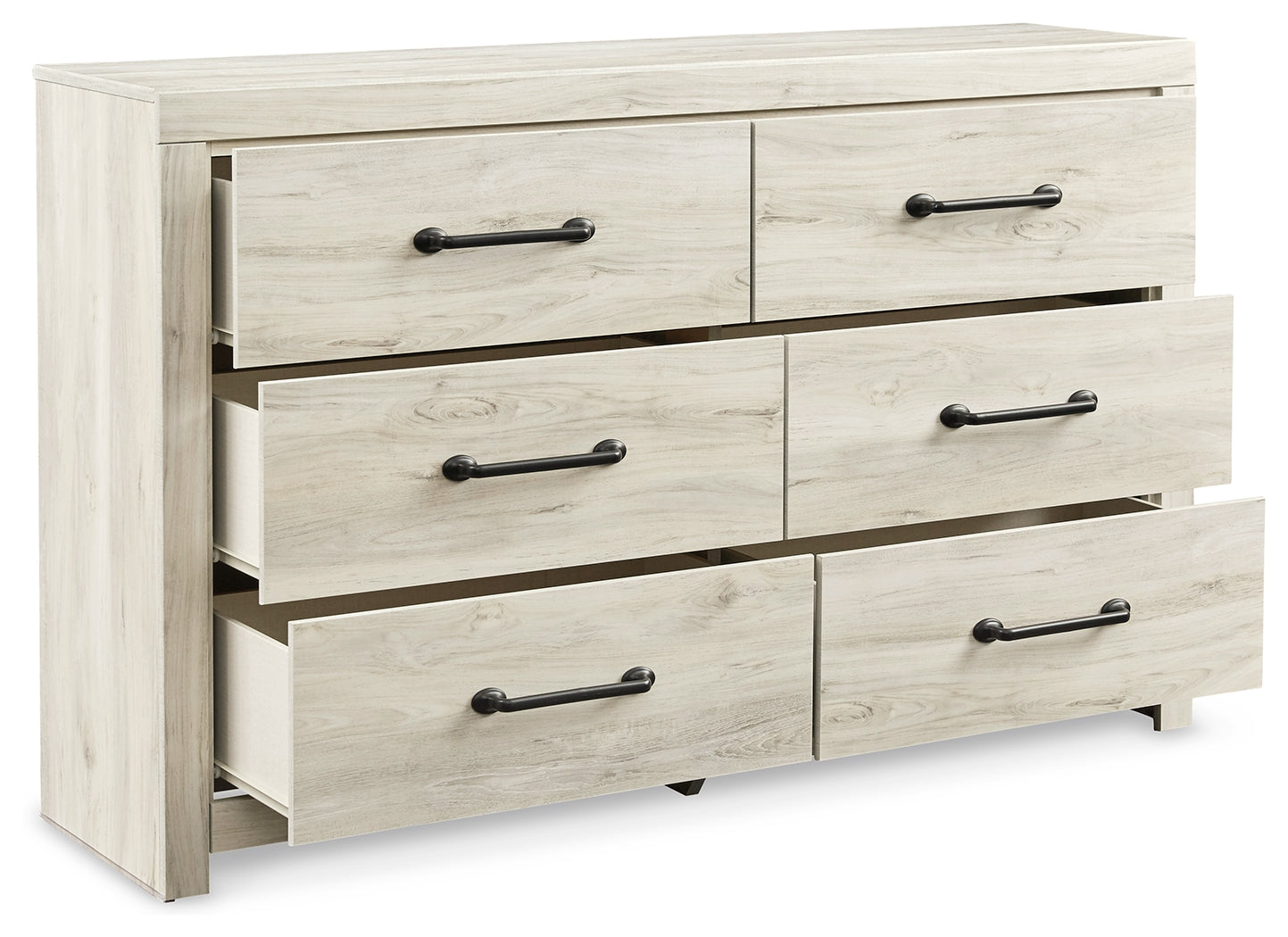 Furniture City Laplace - Ashley Furniture - Cambeck Bedroom - Six Drawer Dresser / Whitewash - B192-31