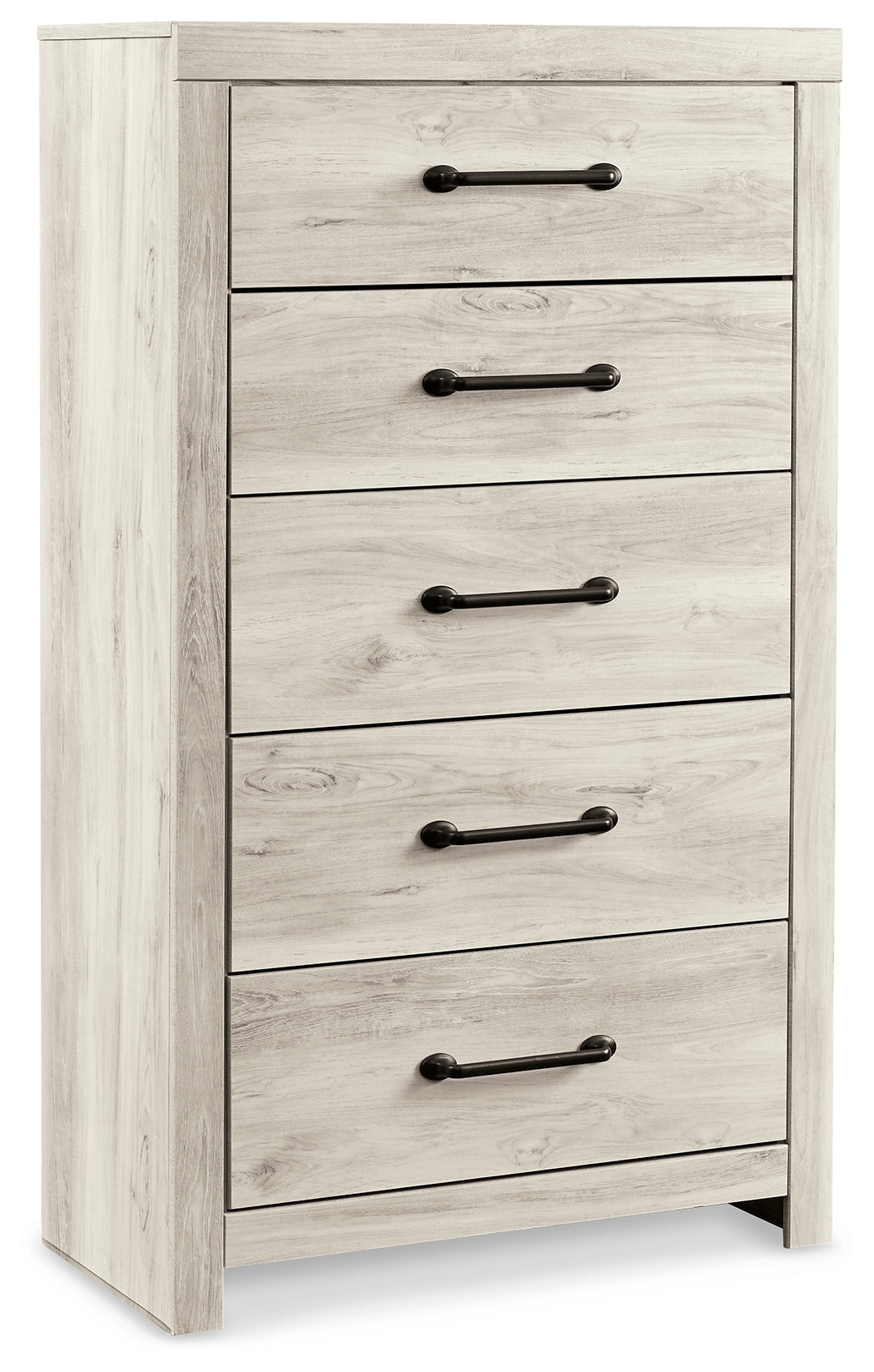 Furniture City Laplace - Ashley Furniture - Cambeck Bedroom - Five Drawer Chest / Whitewash - B192-46