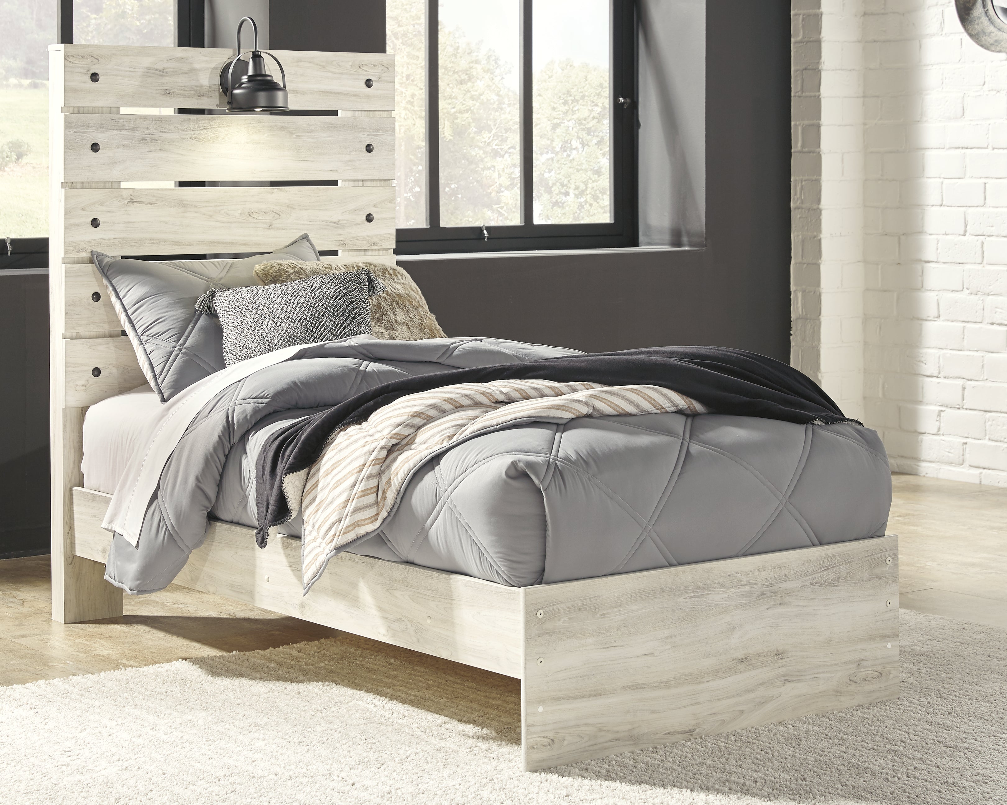 Furniture City Laplace - Ashley Furniture - Cambeck Twin Panel Bed - Twin Panel Bed - B192B2