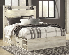 Furniture City Laplace - Ashley Furniture - Cambeck Queen Panel Bed with 2 Storage Drawers - Queen Panel Bed with 2 Storage Drawers - B192B17