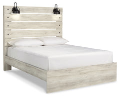 Cambeck Queen Panel Bed and 2 Nightstands