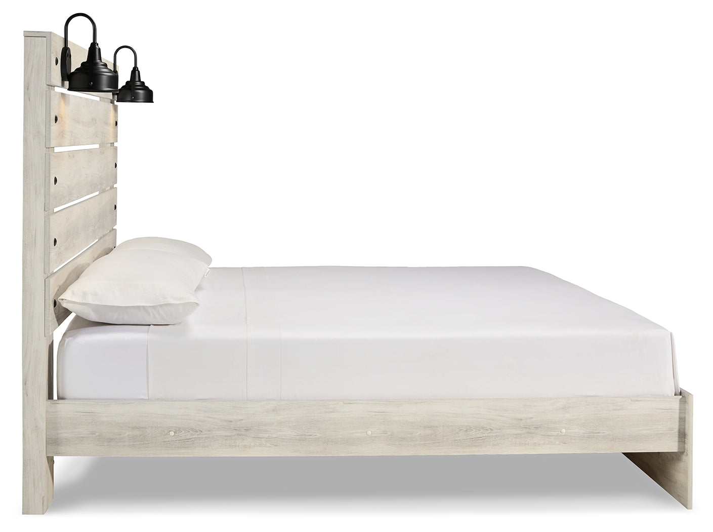 Furniture City Laplace - Ashley Furniture - Cambeck Bedroom - King Panel Bed / Whitewash - B192B28