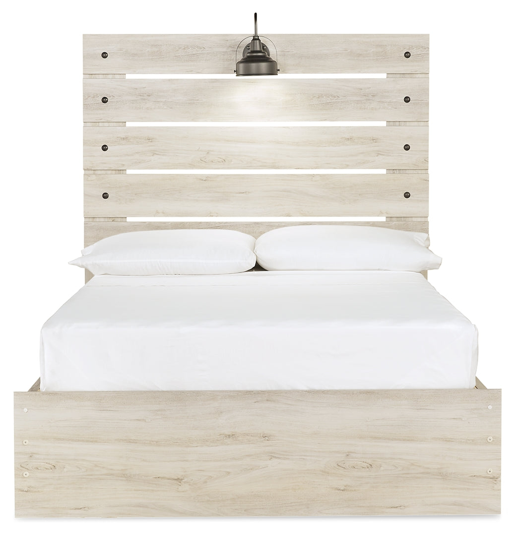 Furniture City Laplace - Ashley Furniture - Cambeck Bedroom - Full Panel Bed with 2 Storage Drawers / Whitewash - B192B16