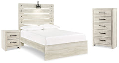 Furniture City Laplace - Ashley Furniture - Cambeck Full Panel Bed, Chest and Nightstand - Full Panel Bed, Chest and Nightstand - B192B98