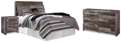 Furniture City Laplace - Ashley Furniture - Derekson Full Panel Headboard, Dresser and Nightstand - Full Panel Headboard, Dresser and Nightstand - B200B57
