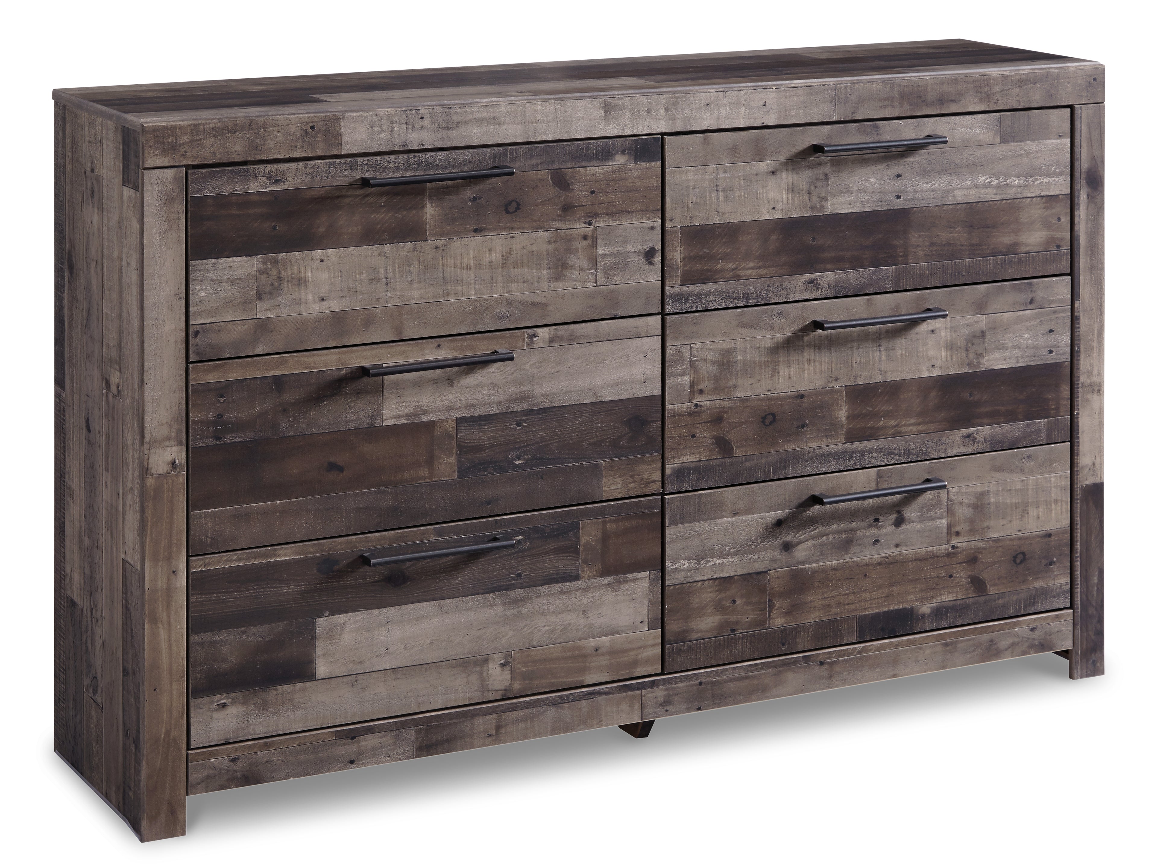 Furniture City Laplace - Ashley Furniture - Derekson Bedroom - Five Drawer Chest / Multi Gray - B200-46