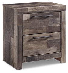 Furniture City Laplace - Ashley Furniture - Derekson Bedroom - King Panel Bed with 4 Storage Drawers / Multi Gray - B200B19