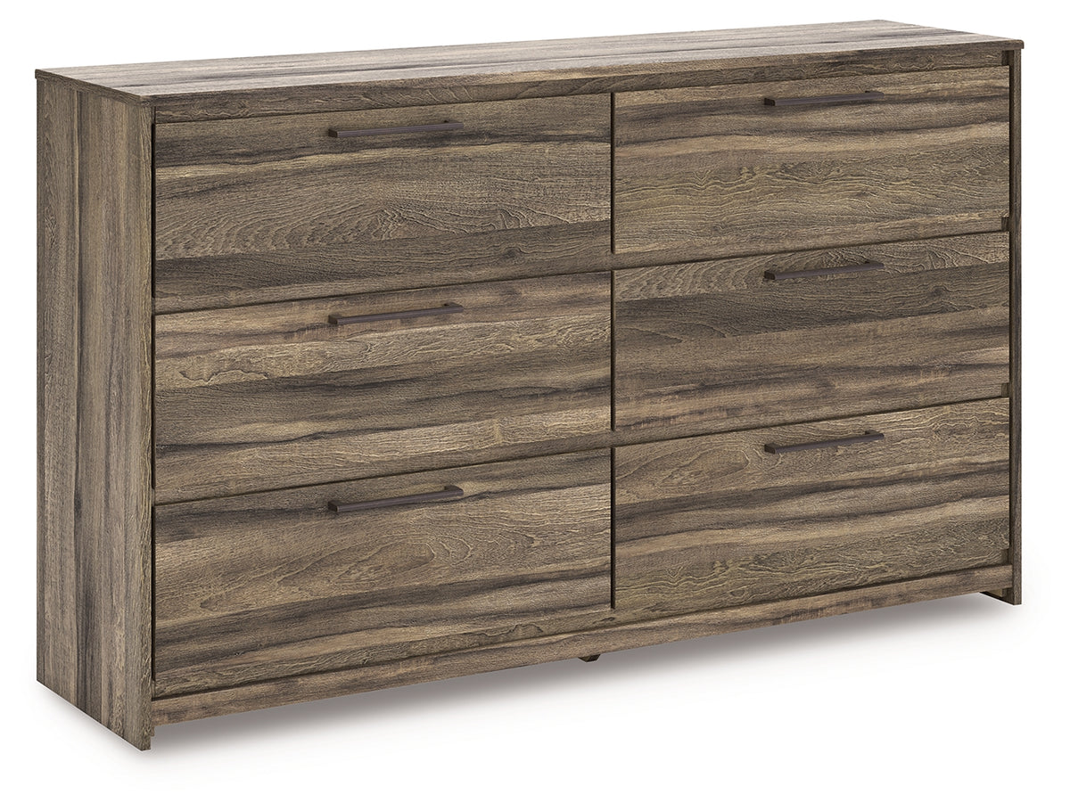 Furniture City Laplace - Ashley Furniture - Elbrim Dresser - Six Drawer Dresser - PCB2005-31