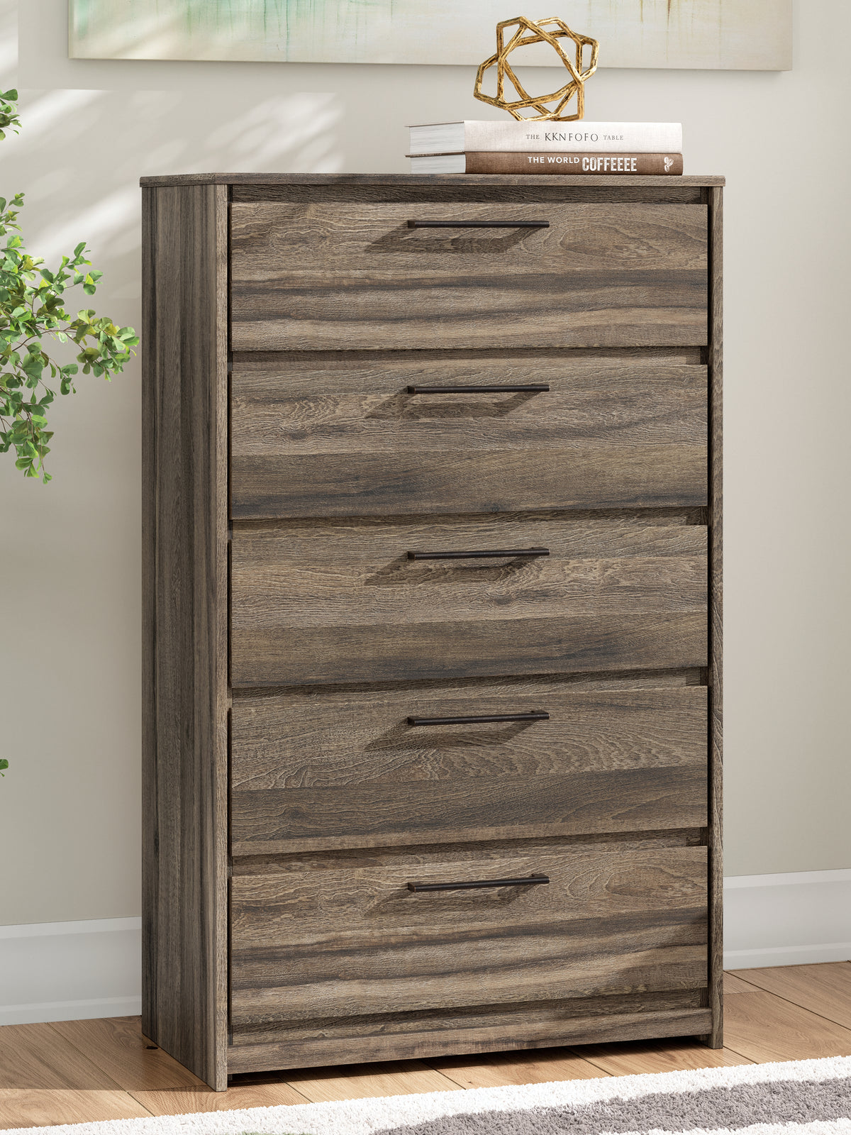 Furniture City Laplace - Ashley Furniture - Elbrim Chest of Drawers - Five Drawer Chest - PCB2005-46