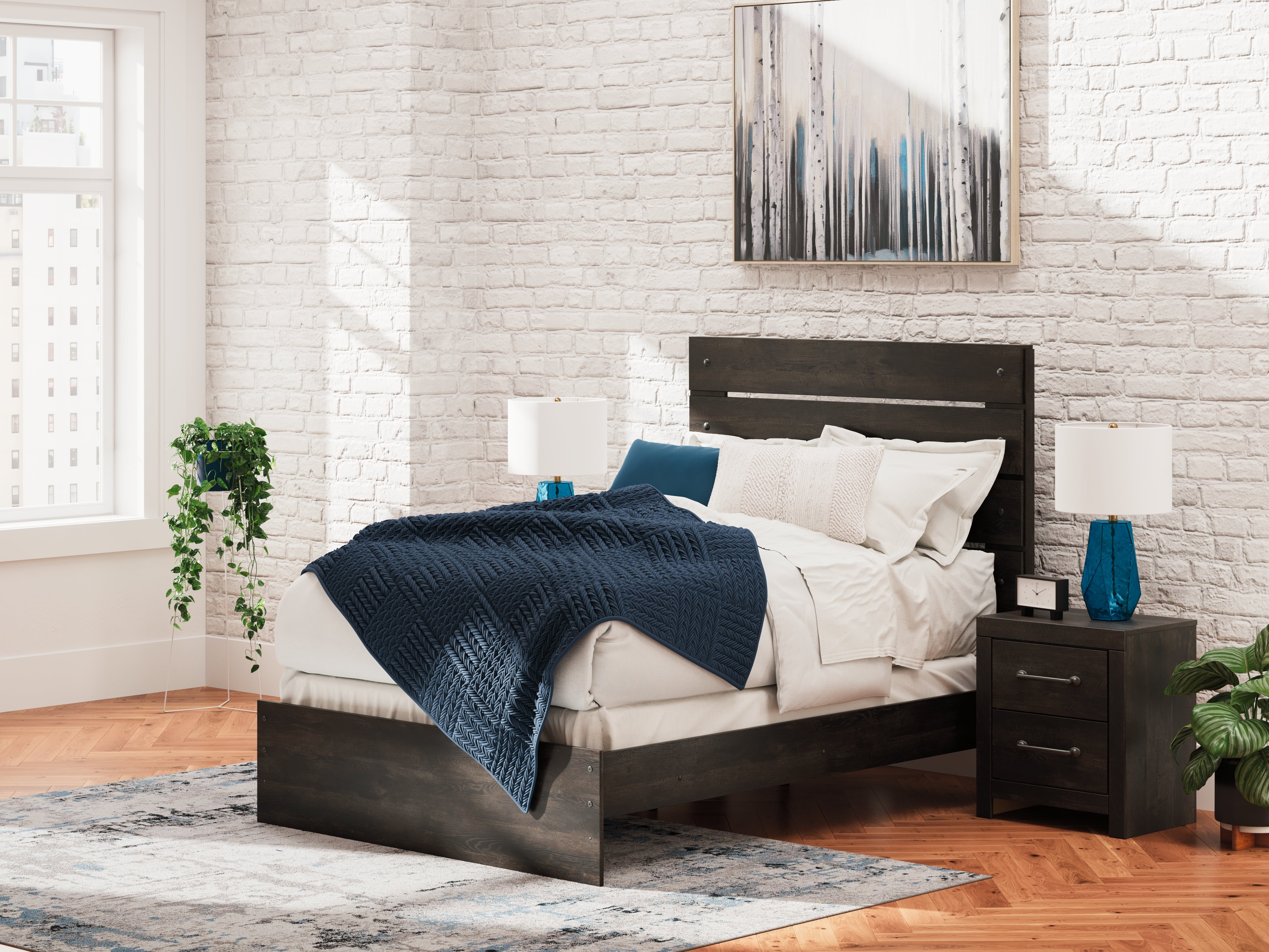 Furniture City Laplace - Ashley Furniture - Hollivern Bedroom - Full Panel Bed - PCB2108B12