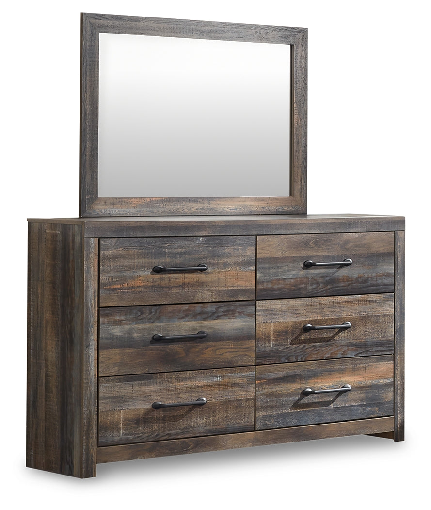 Furniture City Laplace - Ashley Furniture - Drystan Bedroom - Dresser and Mirror / Multi - B211B1
