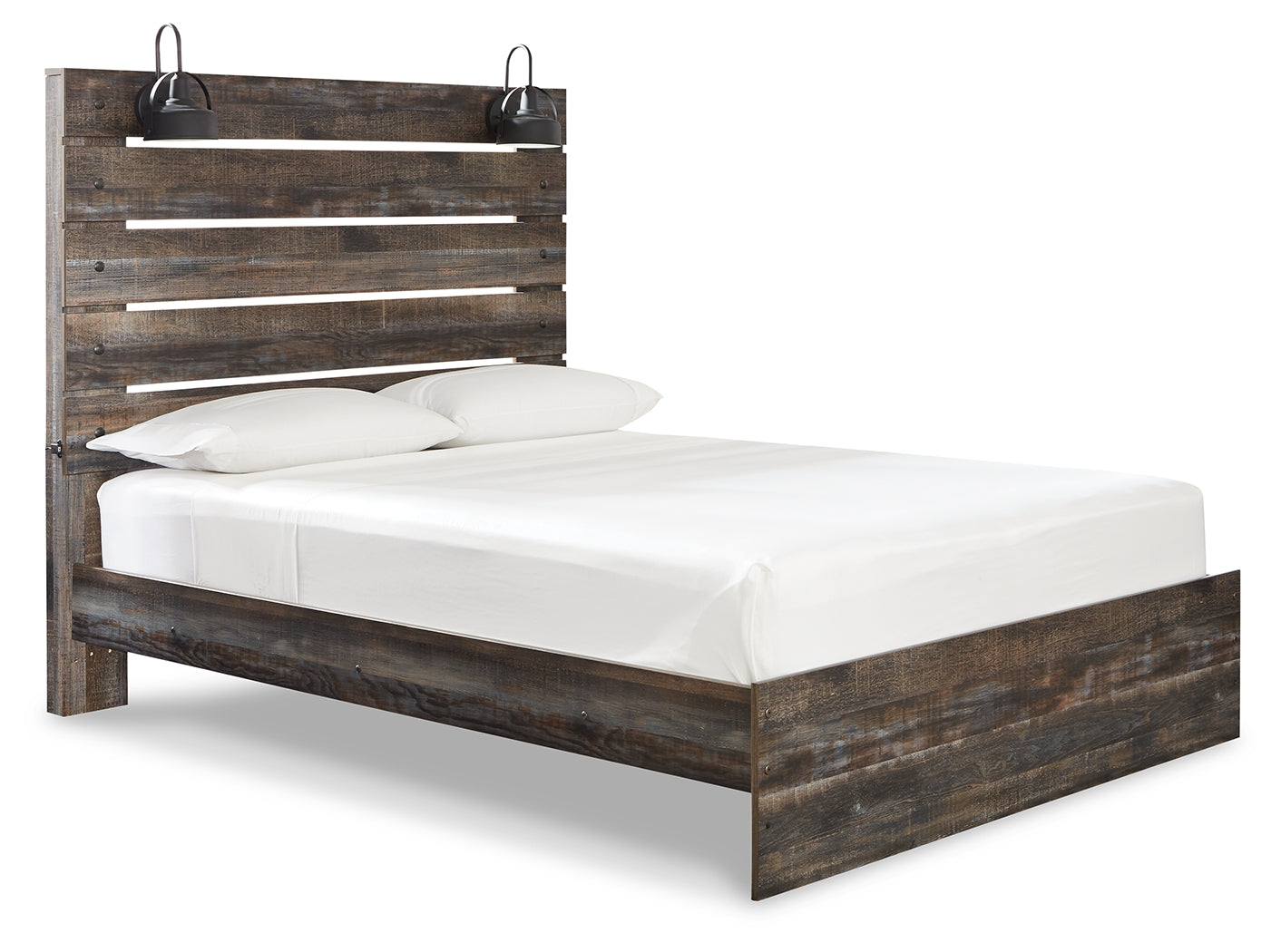 Furniture City Laplace - Ashley Furniture - Drystan Bedroom - Queen Panel Bed / Multi - B211B4