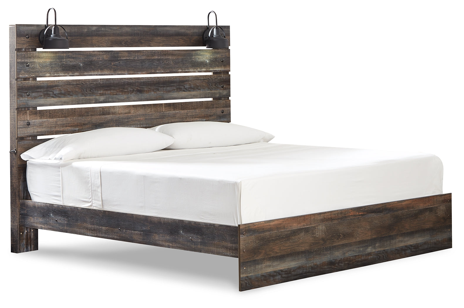 Furniture City Laplace - Ashley Furniture - Drystan Bedroom - King Panel Bed / Multi - B211B14