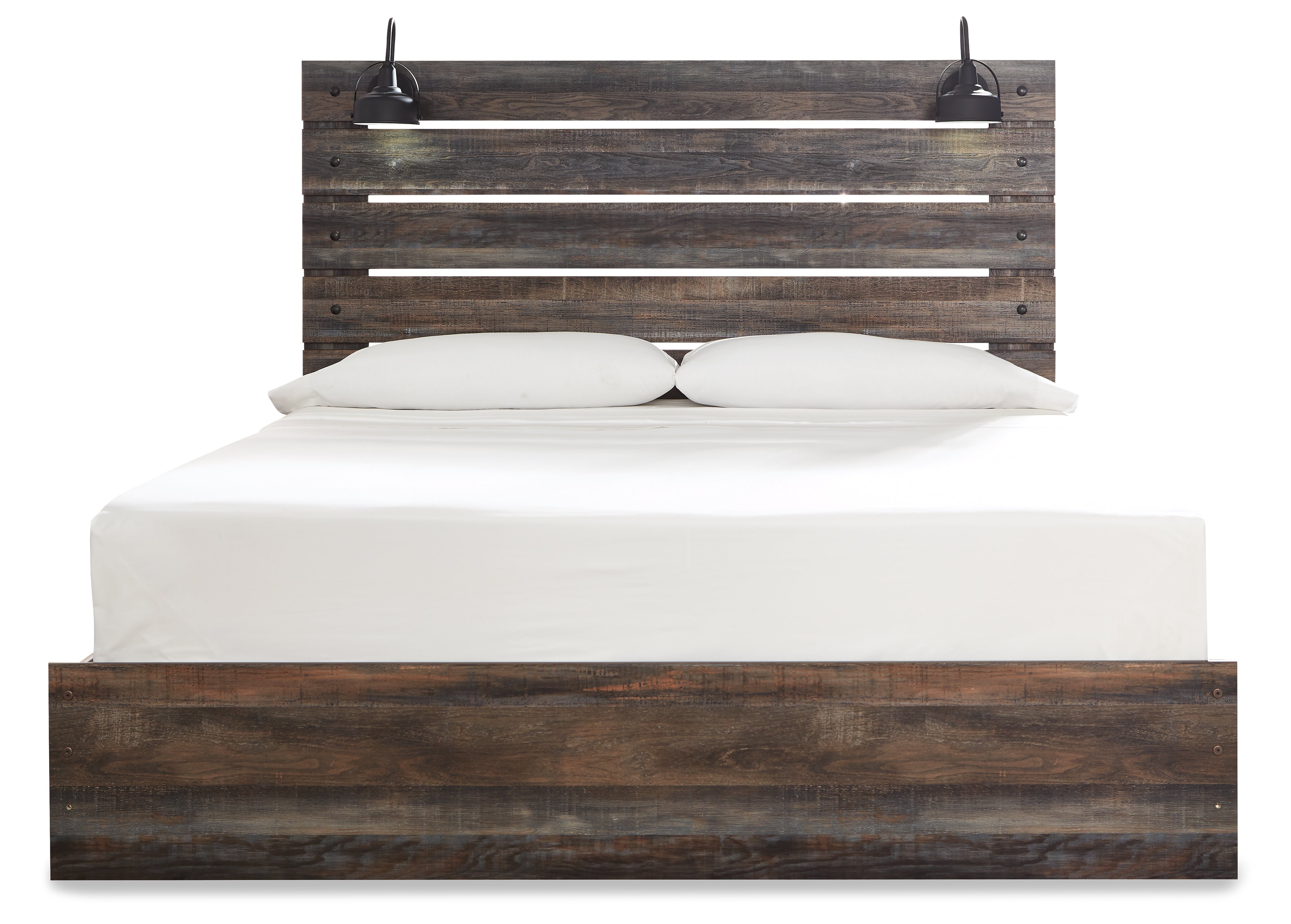 Furniture City Laplace - Ashley Furniture - Drystan Bedroom - King Panel Bed / Multi - B211B14